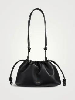 Flamenco Leather Purse With Donut Chain