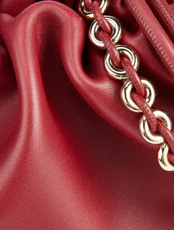Flamenco Leather Purse With Donut Chain