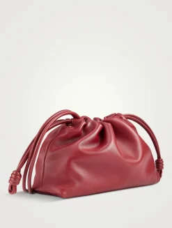 Flamenco Leather Purse With Donut Chain