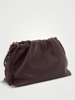 Flamenco Leather Purse With Donut Chain