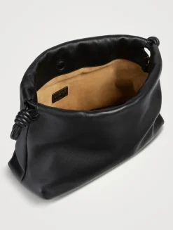 Flamenco Leather Purse With Donut Chain