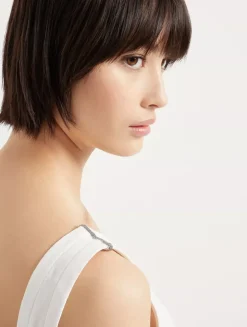 Fluid Twill Tank Dress