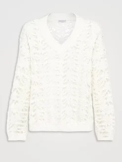 Foliage Lace Sweater