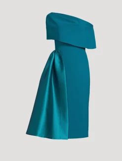 Fontaine Asymmetric Midi Dress