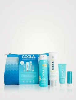 Four-Piece Organic Suncare Travel Set
