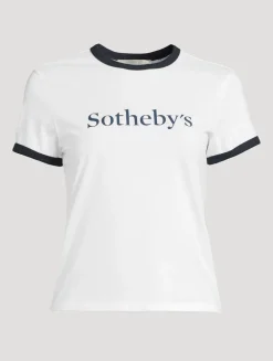 FRAME x Sotheby's Baby Ringer T-Shirt