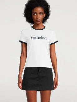 FRAME x Sotheby's Baby Ringer T-Shirt