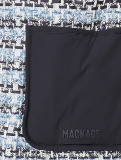 Francine Belted Tweed Down Vest