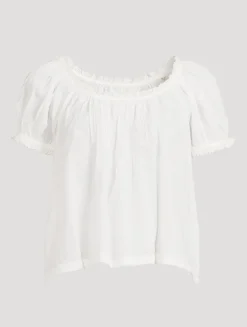 Frederica Cotton Voile Blouse