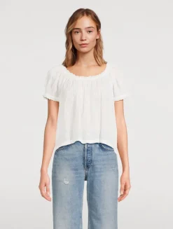 Frederica Cotton Voile Blouse