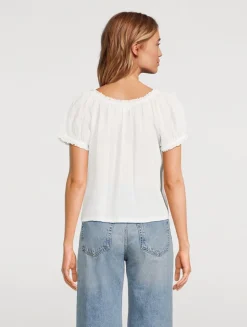 Frederica Cotton Voile Blouse