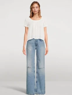 Frederica Cotton Voile Blouse