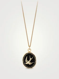 Free Spirited 14K Gold Talisman Necklace