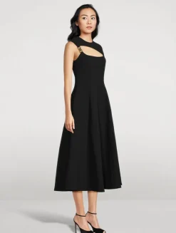 Freya Cut-Out Midi Dress