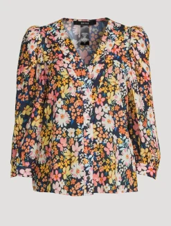 Frontier Blouse In Floral Print