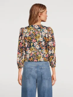 Frontier Blouse In Floral Print