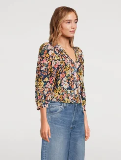 Frontier Blouse In Floral Print