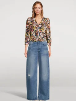 Frontier Blouse In Floral Print