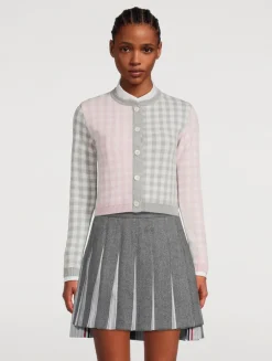 Funmix Gingham Cardigan