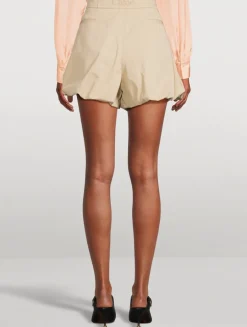 Gabardine Shorts