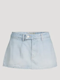 Gallivanting Denim Skort