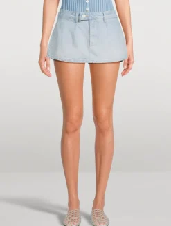 Gallivanting Denim Skort