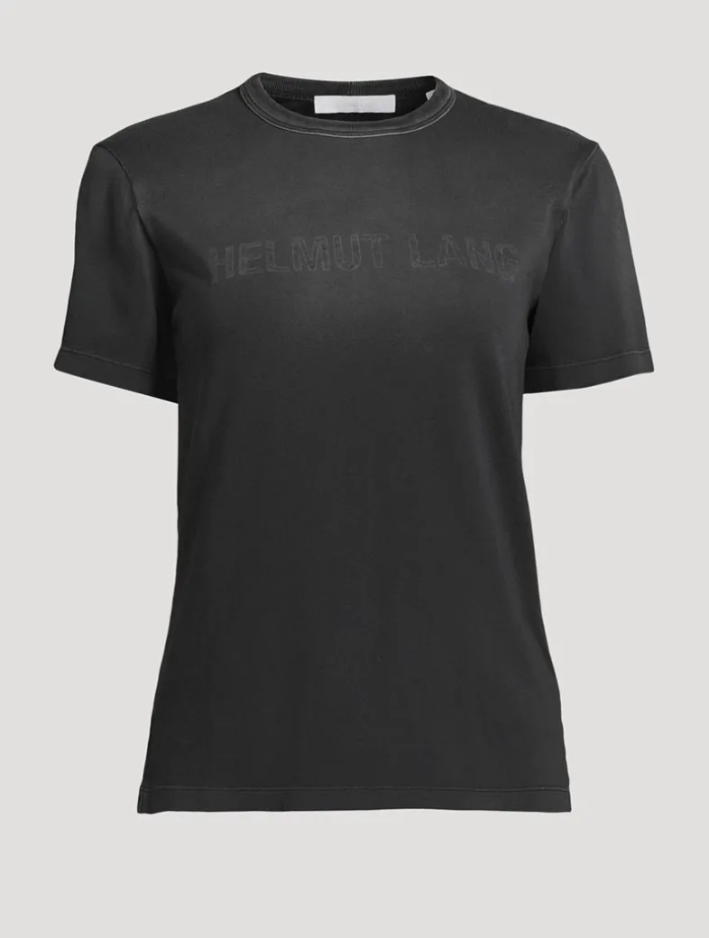 Garment-Dyed Slim T-Shirt