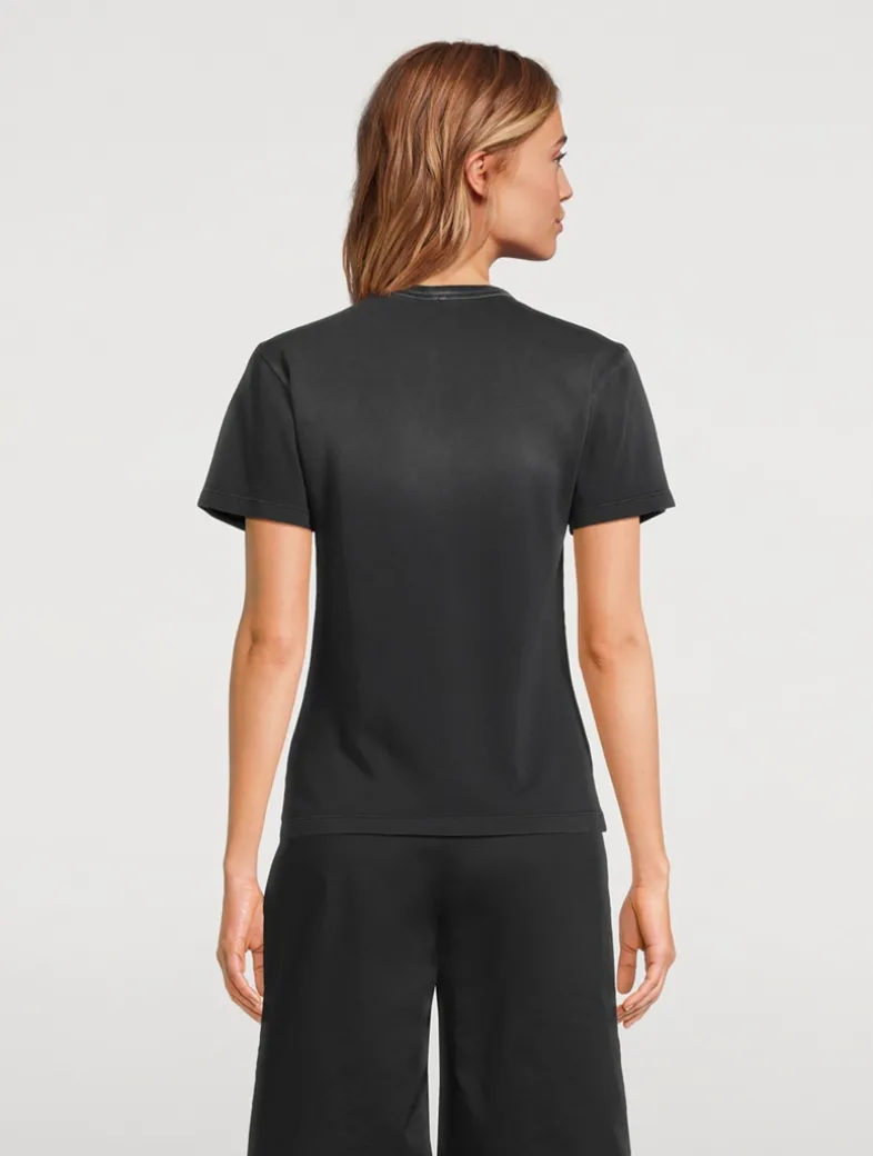 Garment-Dyed Slim T-Shirt