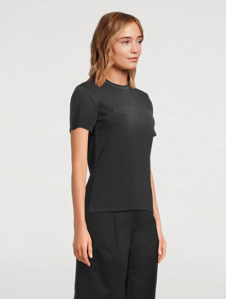 Garment-Dyed Slim T-Shirt