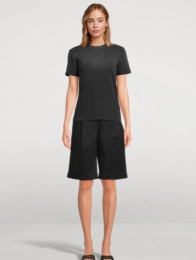 Garment-Dyed Slim T-Shirt