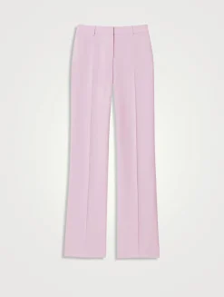 Gates Finesse Crêpe Straight-Leg Trousers