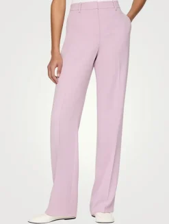 Gates Finesse Crêpe Straight-Leg Trousers