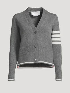 Geese Jacquard Wool Cardigan