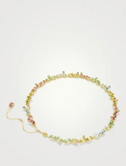 Gema Crystal Tennis Necklace