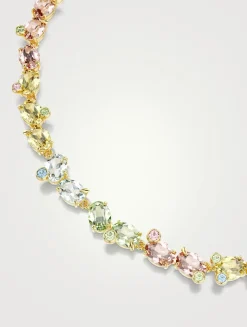 Gema Crystal Tennis Necklace