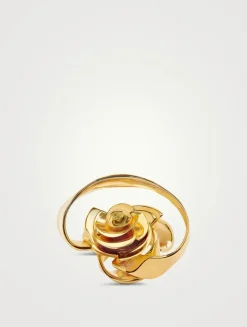 Geometric Rose Ring
