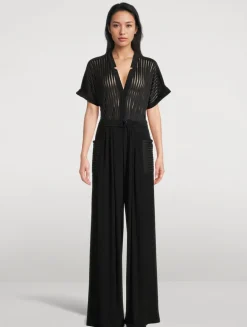 Geralyn Belted Jumpsuit