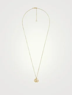 GG Running 18K Gold Small Necklace