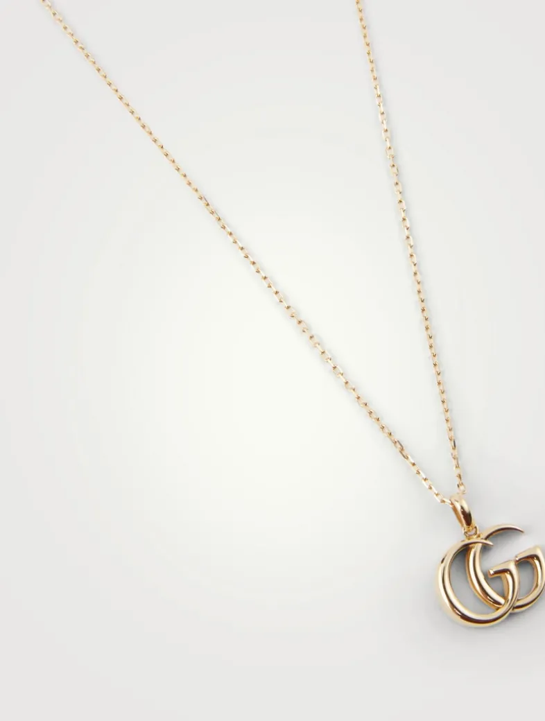 GG Running 18K Gold Small Necklace
