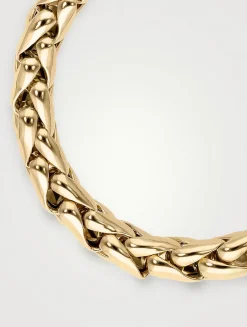 Gia 14K Gold Small Links Bracelet