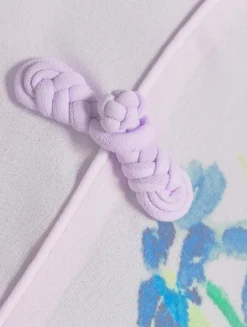 Gillian Chiffon Halter Dress In Floral Print