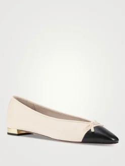 Gioia Leather Ballet Flats
