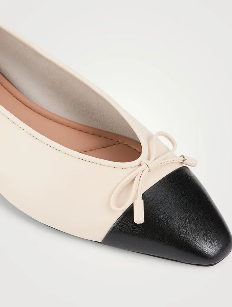 Gioia Leather Ballet Flats