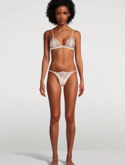 Giselle Stretch Silk G-String