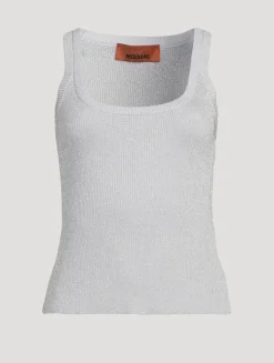 Glitter Knit Tank Top