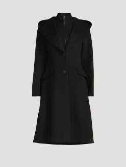 Gloria Convertible Wool Coat