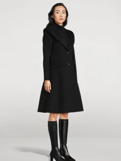 Gloria Convertible Wool Coat