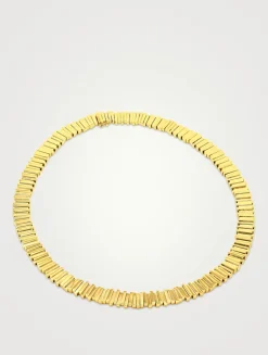 Golden Age 18K Gold Midi Stacker Tennis Necklace