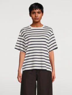 Goldie T-Shirt In Stripe Print