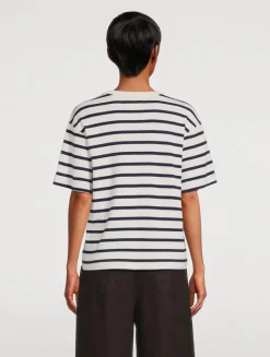 Goldie T-Shirt In Stripe Print
